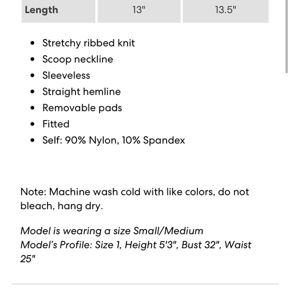 Zenana ash grey ribbed bralette S/M - Picture 8 of 11